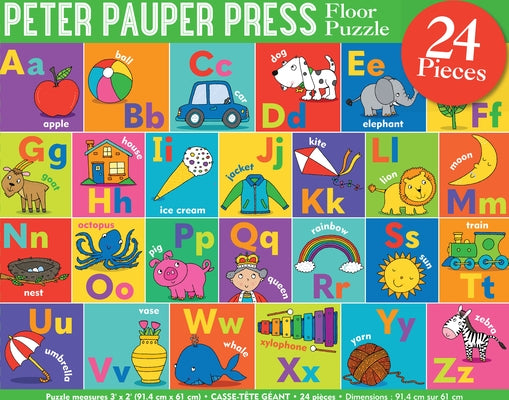 Alphabet Kids' Floor Puzzle by Peter Pauper Press, Inc