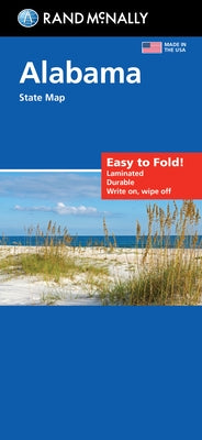 Rand McNally Easy to Fold: Alabama State Laminated Map by Rand McNally