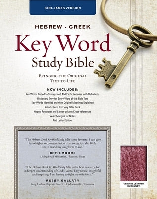 Hebrew-Greek Key Word Study Bible-KJV by Zodhiates, Spiros