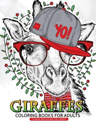 Giraffe Coloring Books for Adults: Relaxing Coloring Book For Grownups by Adult Coloring Books