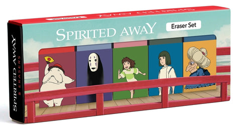 Spirited Away Eraser Set by Studio Ghibli