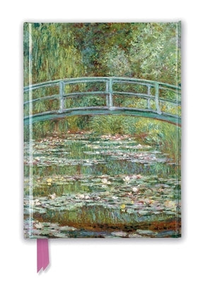 Claude Monet: Bridge Over a Pond of Water Lilies (Foiled Journal) by Flame Tree Studio