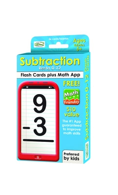 Subtraction 0-12 Flash Cards by Lluch, Alex A.