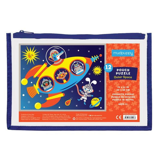 Outer Space Pouch Puzzle by Mudpuppy