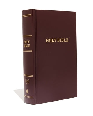 KJV, Pew Bible, Large Print, Hardcover, Burgundy, Red Letter Edition by Thomas Nelson