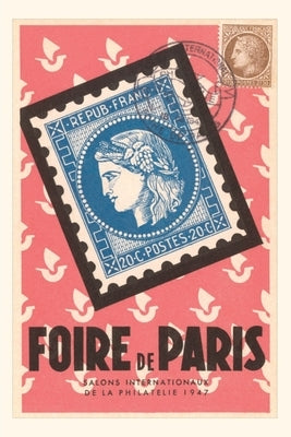 Vintage Journal French Philatelic Convention Poster by Found Image Press