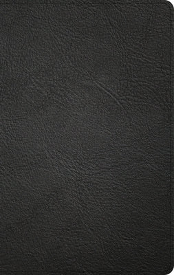 KJV Thinline Reference Bible, Black Genuine Leather, Indexed by Holman Bible Publishers