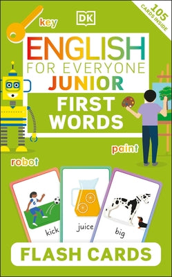 English for Everyone Junior First Words Flash Cards by DK