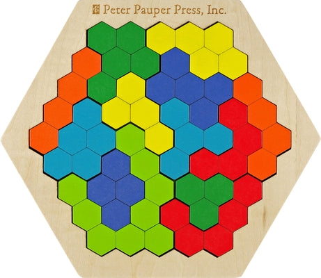 Kids' Wooden Geo Puzzle by Peter Pauper Press Inc