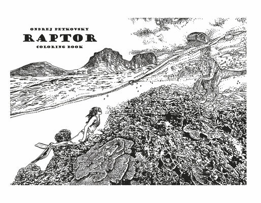 Raptor: Coloring Book by Petkovsky, Ondrej