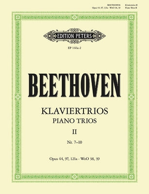 Piano Trios: No. 7, Woo 38, 39, Variations Op. 44, 121a, Part(s) by Beethoven, Ludwig Van