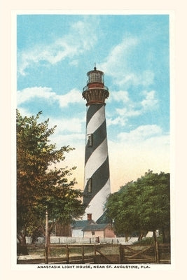 Vintage Journal Anastasia Lighthouse, St. Augustine, Florida by Found Image Press