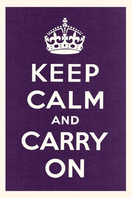 Vintage Journal Keep Calm and Carry On by Found Image Press