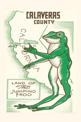 Vintage Journal Jumping Frog of Calaveras County, California by Found Image Press