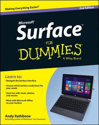 Surface for Dummies by Rathbone, Andy