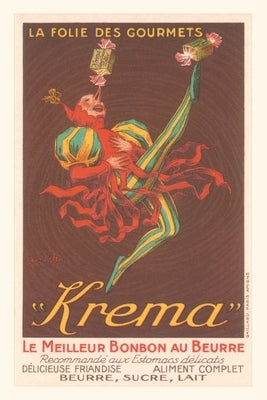 Vintage Journal Krema Bobon au Beurre advertisement by Found Image Press