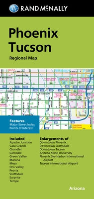 Rand McNally Folded Map: Phoenix Tucson Regional Map by Rand McNally