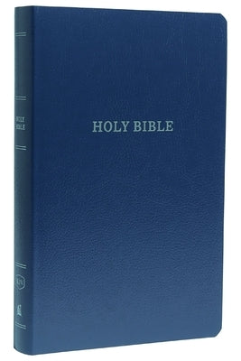 KJV, Gift and Award Bible, Imitation Leather, Blue, Red Letter Edition by Thomas Nelson