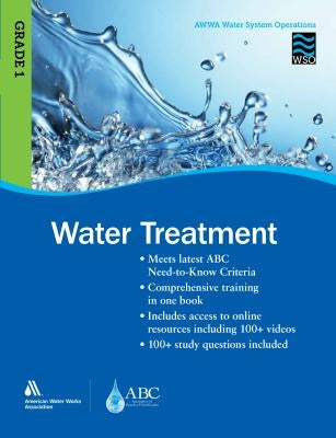 Water Treatment Grade 1 Wso: Awwa Water System Operations Wso by Awwa