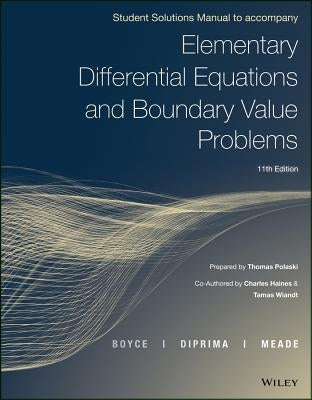 Elementary Differential Equations and Boundary Value Problems by Boyce, William E.