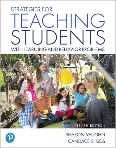 Mylab Education with Pearson Etext -- Access Card -- For Strategies for Teaching Students with Learning and Behavior Problems by Vaughn, Sharon R.