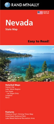 Rand McNally Easy to Read Folded Map: Nevada State Map by Rand McNally