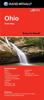 Rand McNally Easy to Read Folded Map: Ohio State Map by Rand McNally