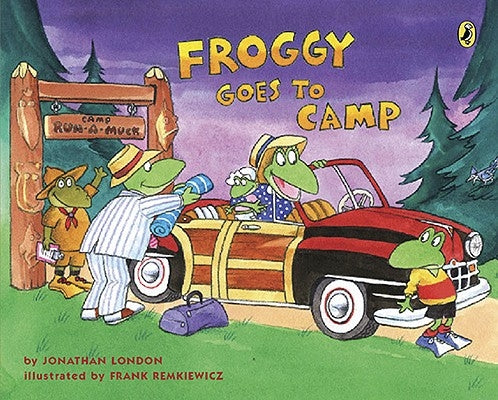 Froggy Goes to Camp by London, Jonathan