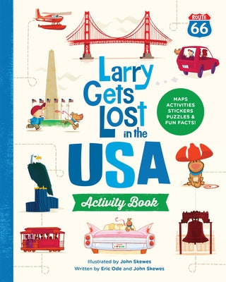 Larry Gets Lost in the USA Activity Book by Skewes, John