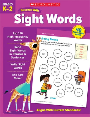 Scholastic Success with Sight Words by Scholastic Teaching Resources
