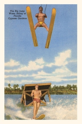 Vintage Journal Water Skiers, Cypress Gardens, Florida by Found Image Press