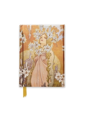 Alphonse Mucha the Flowers: Lily (Foiled Pocket Journal) by Flame Tree Studio