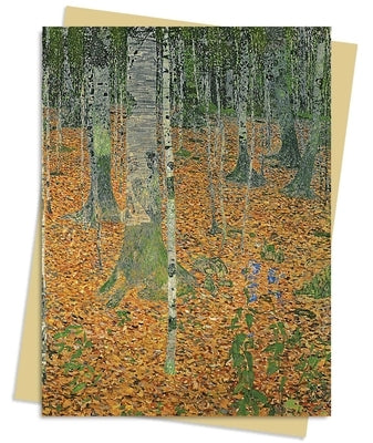 Gustav Klimt: The Birch Wood Greeting Card Pack: Pack of 6 by Flame Tree Studio