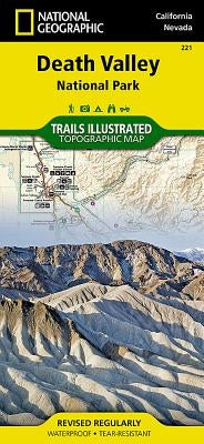 Death Valley National Park Map by National Geographic Maps