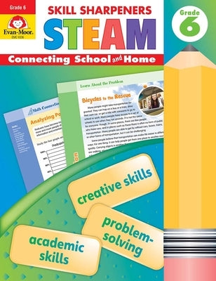 Skill Sharpeners: Steam, Grade 6 Workbook by Evan-Moor Corporation