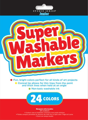 Super Washable Markers (Set of 24) by 