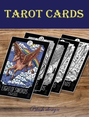 Tarot Cards: Adult Coloring Book by Design, Blush