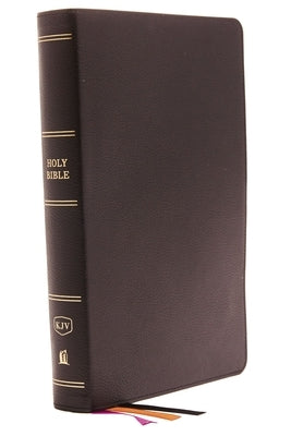 KJV, Minister's Bible, Genuine Leather, Black, Red Letter Edition by Thomas Nelson