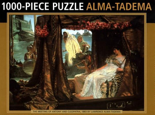 Jigsaw: Alma-Tadema: 1000-Piece Puzzle: 'the Meeting of Antony and Cleopatra' 1883 by Lawrence Alma-Tadema by Peony Press