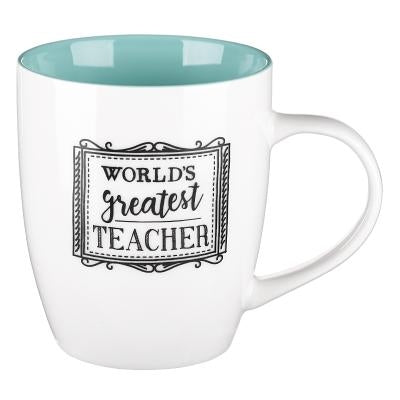 Mug Worlds Greatest Teacher by Christian Art Gifts