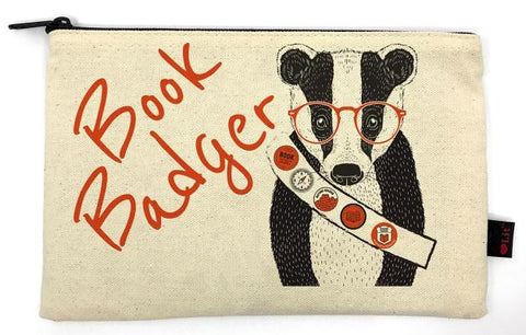 Book Badger Pencil Pouch by Gibbs Smith
