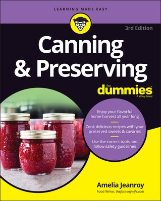 Canning & Preserving for Dummies by Jeanroy, Amelia