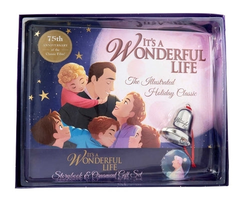It's a Wonderful Life: The Illustrated Holiday Classic Gift Set: (Christmas Gift Set, Christmas Bell Ornament, Classic Movie Picture Book) by Ruditis, Paul