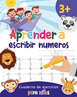 Aprender a escribir números: Aprender a escribir los numeros para niños - Libro infantiles para la escuela primaria - Juego educativo matemàticas - by Kidilix, Preschool