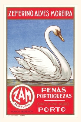 Vintage Journal Ad for Swan Pens by Found Image Press