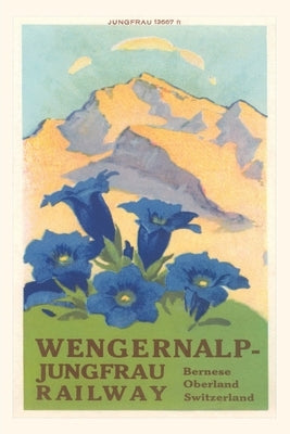 Vintage Journal Jungfrau, Swiss Alps by Found Image Press