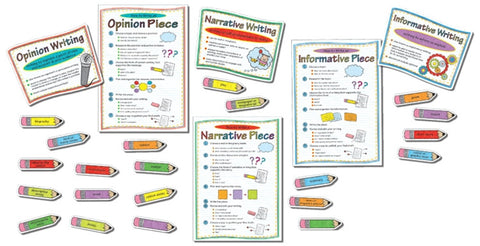 Common Core Writing Modes Bulletin Board Set by Carson Dellosa Education