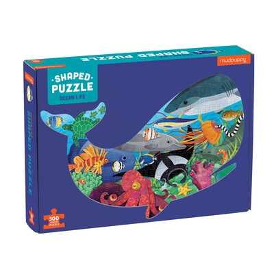 Ocean Life 300 Piece Shaped Scene Puzzle by Woodward, Jonathan