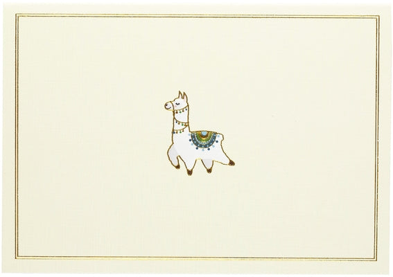 Llama Note Cards by Peter Pauper Press, Inc