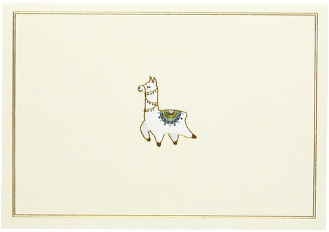 Llama Note Cards by Peter Pauper Press, Inc